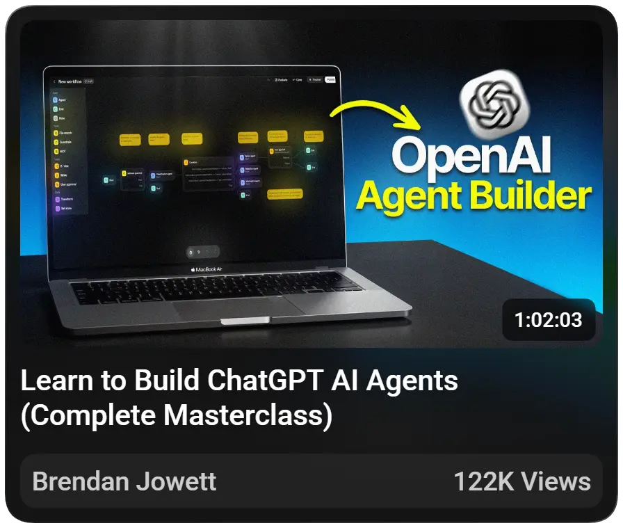 Brendan Jowett New Top Thumbnail